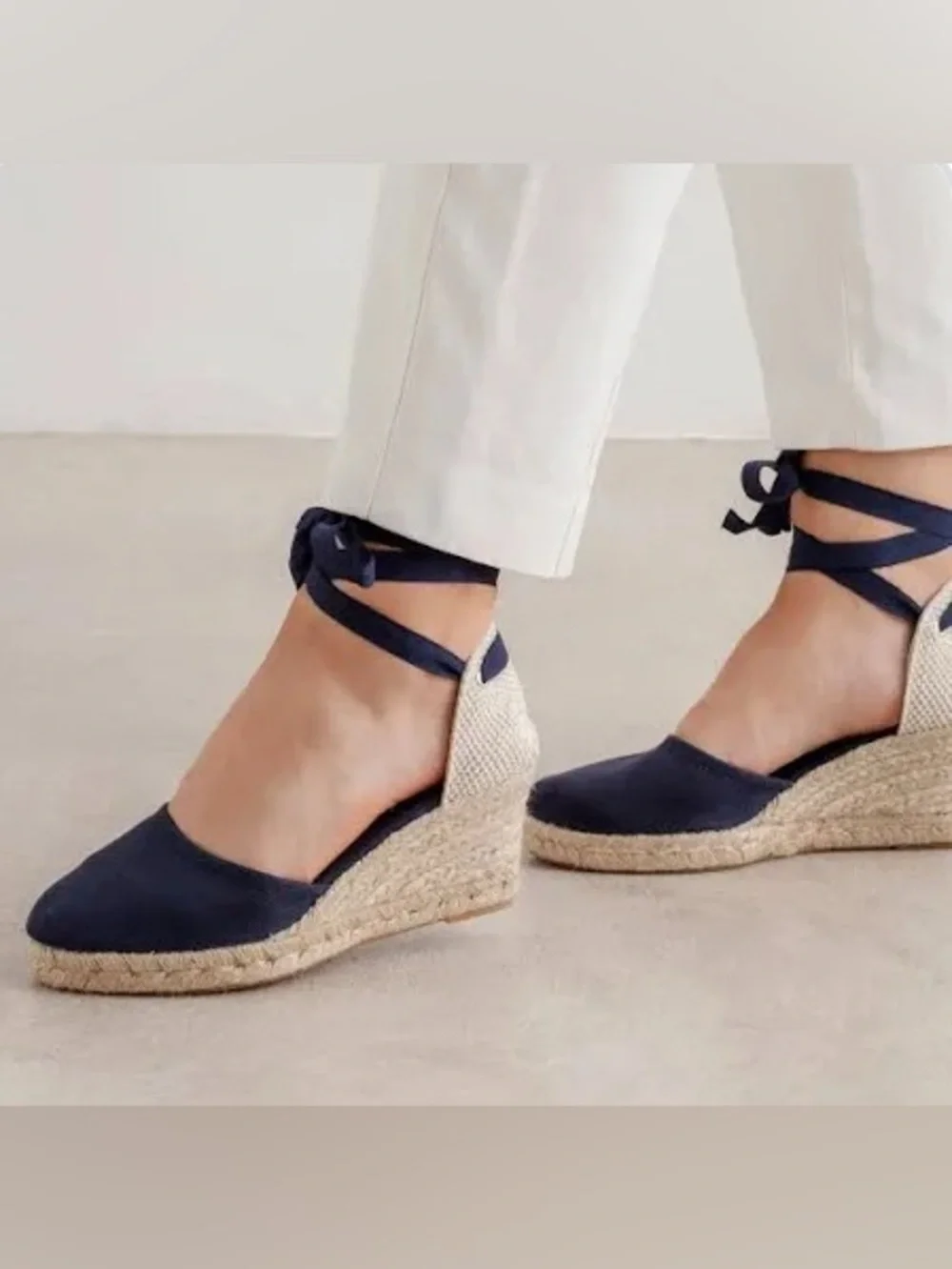 Sóludos Espadrille Wedge Ankle-Tie Sandals - Women